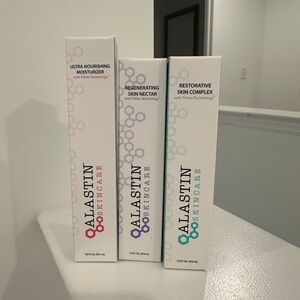 NEW ALASTIN skincare set, moisturizer, skin nectar, skin complex